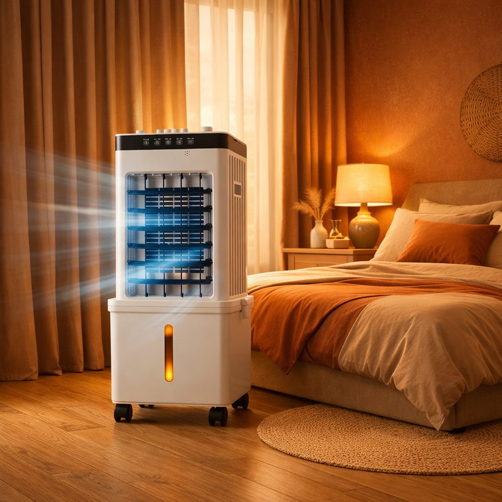 FrostWave™ Portable Air Cooler — 3-in-1 Freshness for Home Comfort