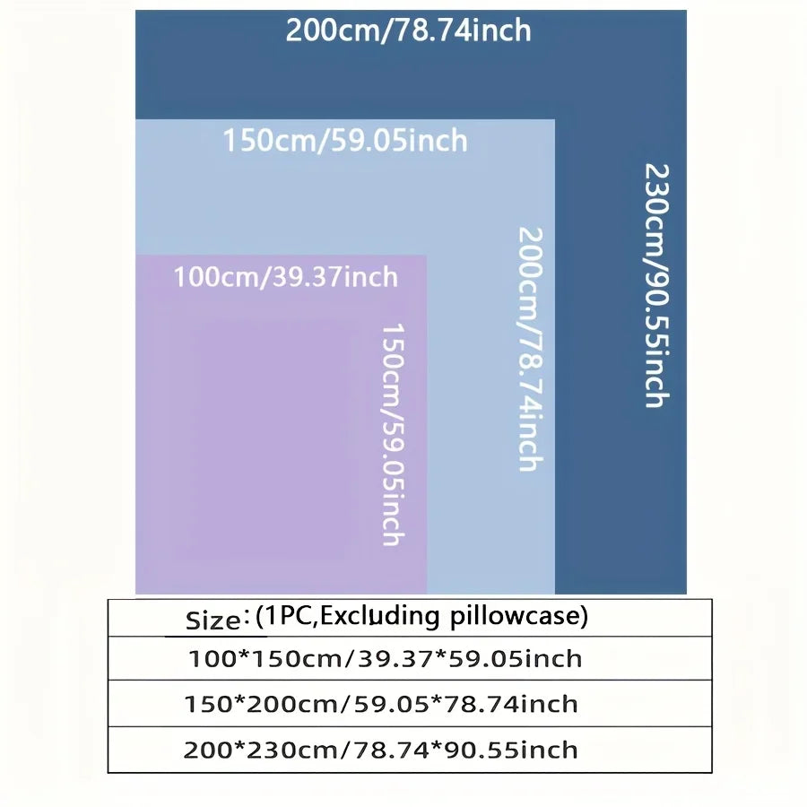 Stay Cool All Night: Dual-Sided Cooling Blanket for Hot Sleepers - Ultra-Light Summer Quilt