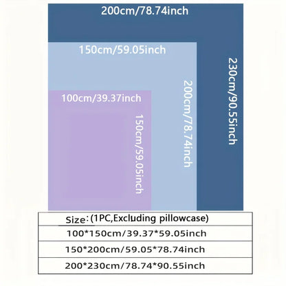 Stay Cool All Night: Dual-Sided Cooling Blanket for Hot Sleepers - Ultra-Light Summer Quilt