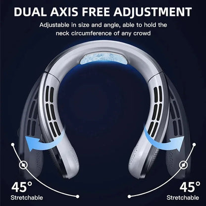 AirHalort Portable Neck Fan - Hands-Free Personal Cooling On The Go