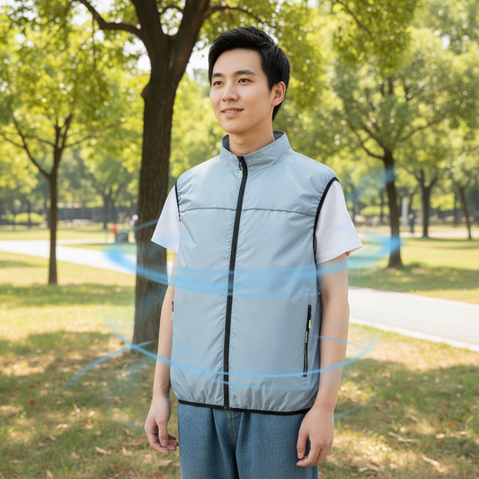 Cooling Fan Vest | Summer Outdoor Air Conditioned Jacket with Fan | Vyrino UK - Vyrino