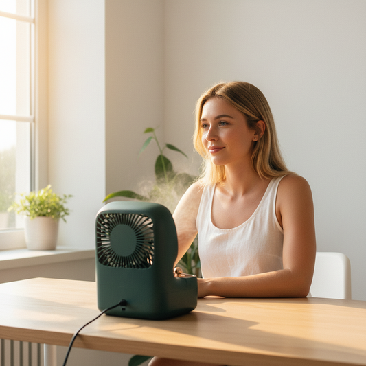 Creative Summer Desktop Charging Small Office Mini Portable - Vyrino