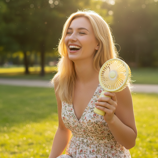 Summer Mini Portable Personal Fan | Compact Handheld Fan | Vyrino UK - Vyrino